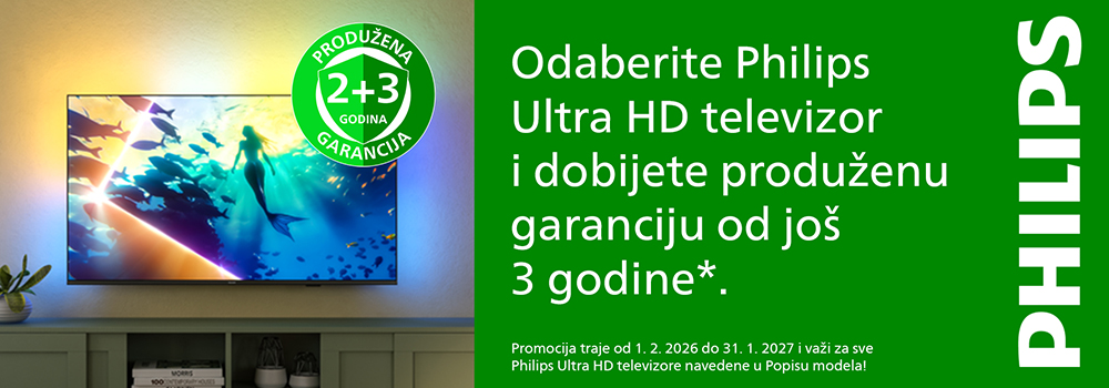 PHILIPS produžena garancija