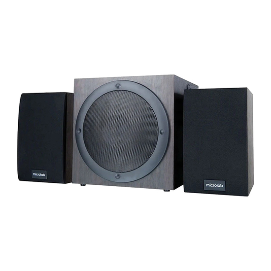 Aktivni drveni zvucnici Microlab TMN-1/2.1 BT 2.1 sistem 32W RMS (9W*2+14W) BLUETOOTH 3,5mm
