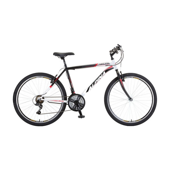 Bicikl Alpina BIC-1410-L-WHT Helium, Belo - Crveni