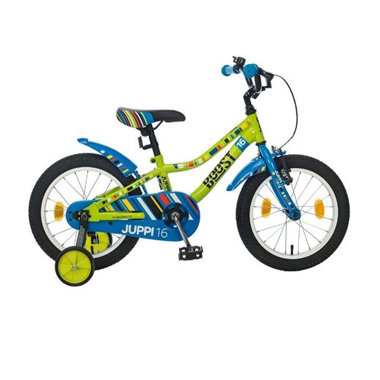 Bicikl Boost Juppi Boy 16 Green B160S56182, Zeleni, Za decu