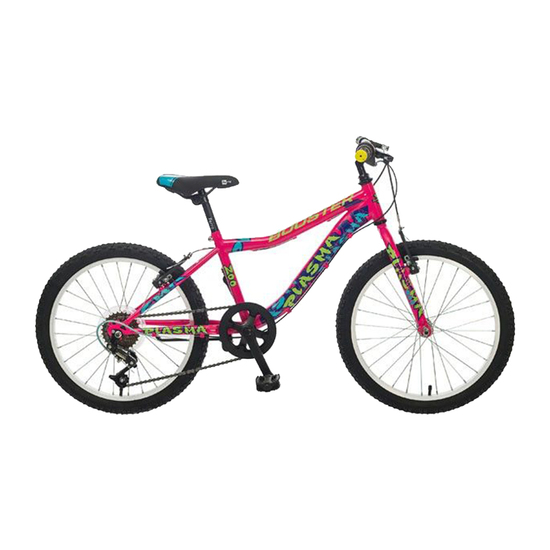 Bicikl Booster PLASMA 200 B200S00232 PINK BLUE 23, Roze / Plava