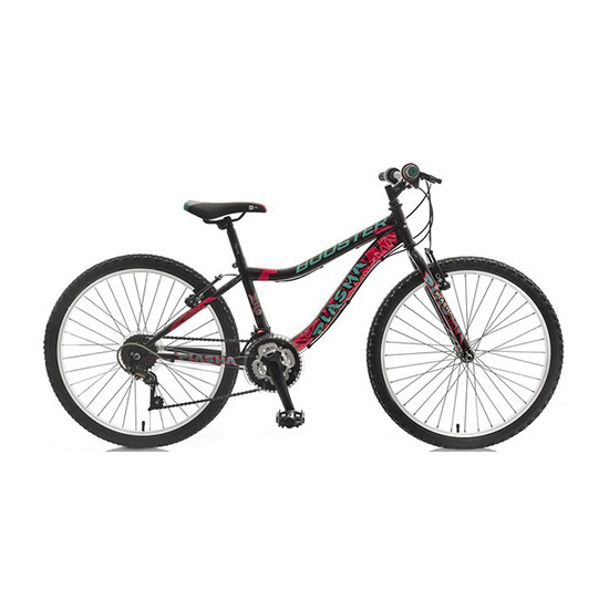 Bicikl Booster Plasma 240 Black-Pink B240S03186, Crni-Pink, Za decu