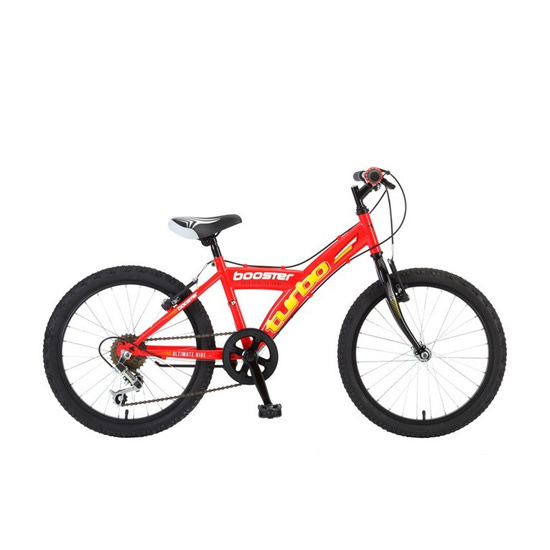 Bicikl Booster Turbo 20 Boy Red BIC-0110-R, Crveni, Za decu