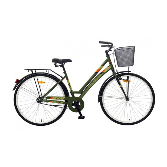 Bicikl Booster Viva 28 Olive B280S72190, Zeleni