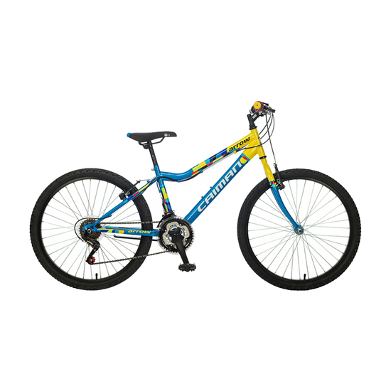 Bicikl Caiman Arrow BLUE-YELLOW B245S50180, Plava / žuta