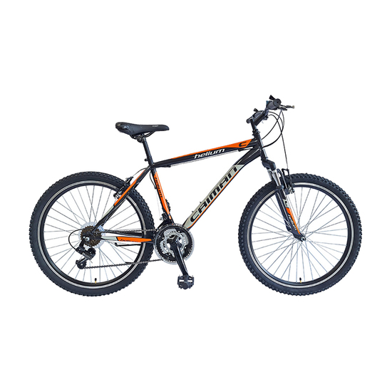 Bicikl Caiman HELIUM 26 FS GREY-ORANGE B264S15211, Siva / Narandžasta