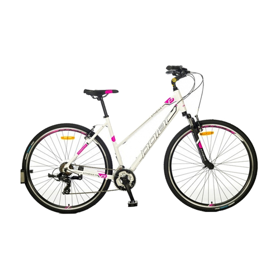 Bicikl Polar ATHENA B282A37181-L White / Pink, 21 brzina