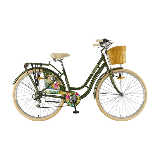 Bicikl Polar GRAZIA 6S Olive B282S20222, Zelena, 1 brzina
