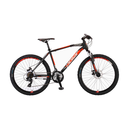 Bicikl Polar Wizard 1.0 BLACK - ORANGE B262S05200, Crna / narandžasta