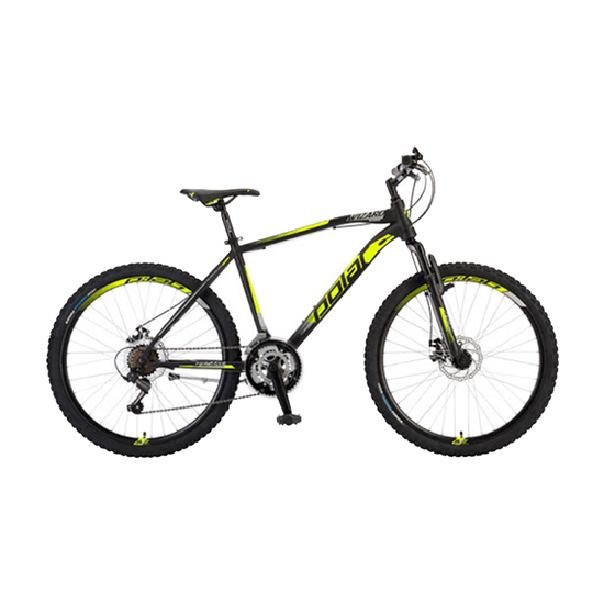 Bicikl Polar Wizard 2.0 BLACK - FLUO YELLOW  B262S04200, Crna / žuta