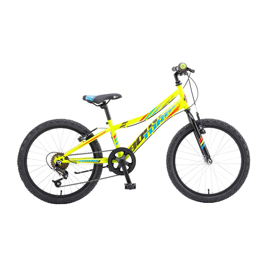 Bicikla BOOSTER TURBO 200 GREEN 23 B200S02230, 20'', 6 brzina, Za decu, Zelena