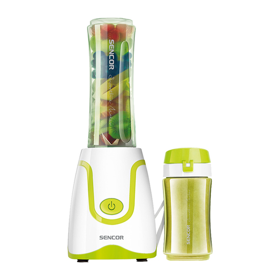 Blender Sencor SBL 2211GR, 0.6 / 0.3 l, 500 W, Zelena