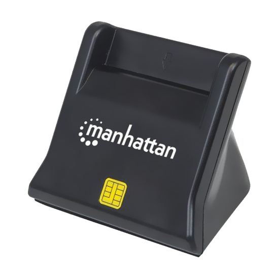 Čitač smart kartica Manhattan 030225, Uspravan, USB 2.0