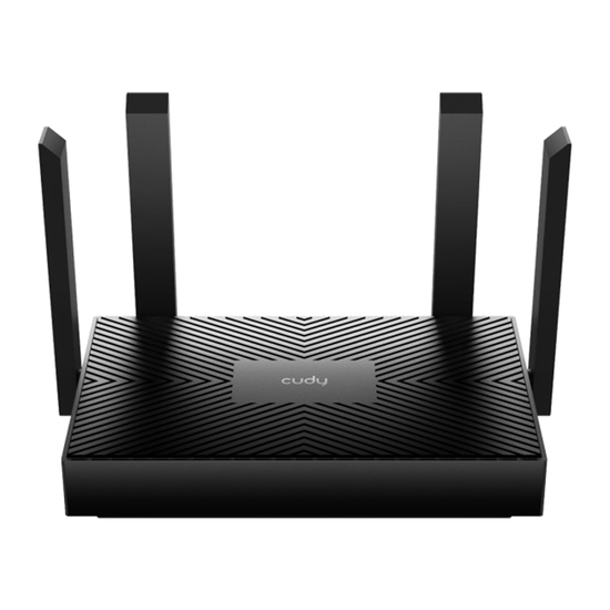 Cudy WR1500 AX1500 Dual Band 2.4+5Ghz Wi-Fi Ruter 1W/4LAN Gbit,4x5dBi AP/REP/MU-MIMO