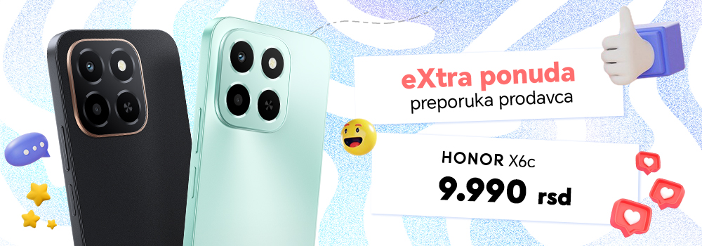 HONOR X6C akcija