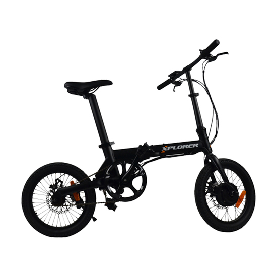 Električni bicikl Xplorer MINI 6877, Crna, Za odrasle