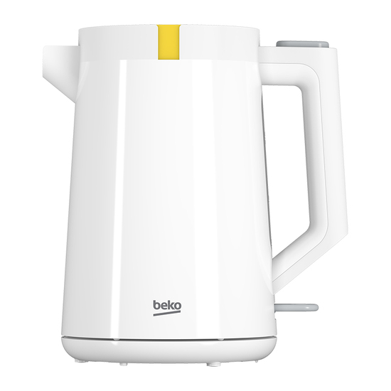 Električni bokal Beko WKM 4215 W, 1.7 l, 2200 W, Bela