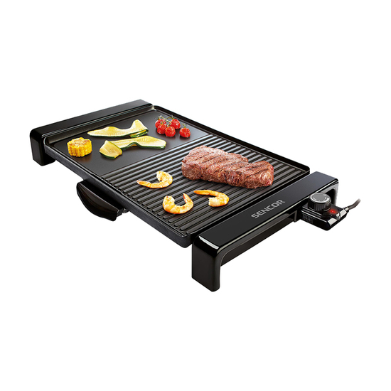 Električni roštilj Sencor SBG 106 BK, 2300 W, Stoni grill