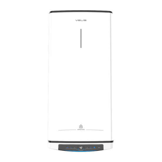 Emajlirani bojler Ariston Velis PRO WIFI 100 EU 3100947, 2x 1.5 kW, 100 l, WiFi, H/V