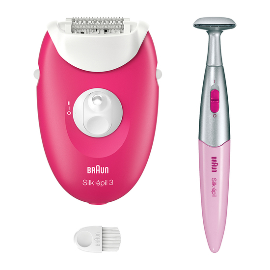 Epilator Braun SE3-202 RUBYBOX
