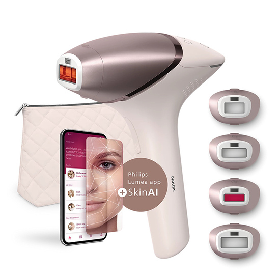 Epilator Philips Lumea IPL BRI977/00, roze/zlatna