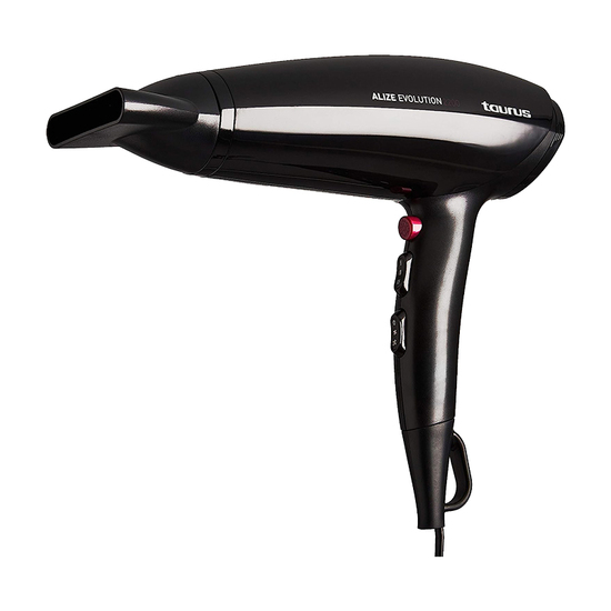 Fen za kosu Taurus Alize Evolution 2200, 2200 W, Crna