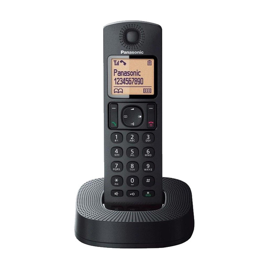 Fiksni telefon Panasonic KX-TGC310 FX, Bežični, Crni