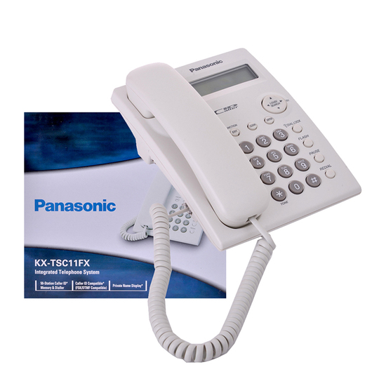 Fiksni Telefon Panasonic KX-TSC 11 FX