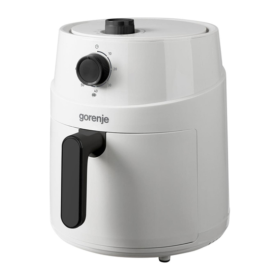Friteza Gorenje AF 1300 XG, Na vruć vazduh, 1300 W, 4.5 l, Bela