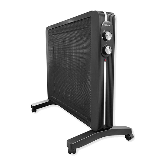 Grejalica Fox MC-1503, Podna, 2000 W, Crna