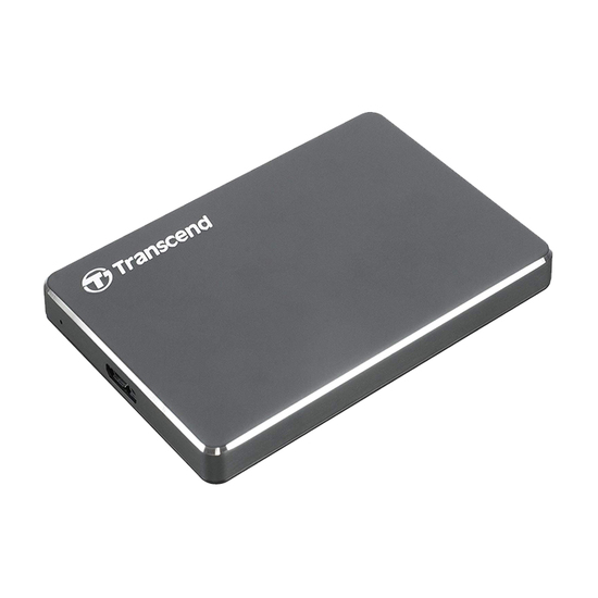 Eksterni disk Transcend StoreJet TS1TSJ25C3N, 2.5'', 1 TB, USB 3.1, Siva, HDD