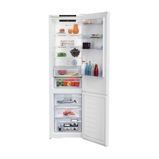 Kombinovani frižider Beko RCNA 406 I 40 WN, Neo Frost, 253 l, 109 l