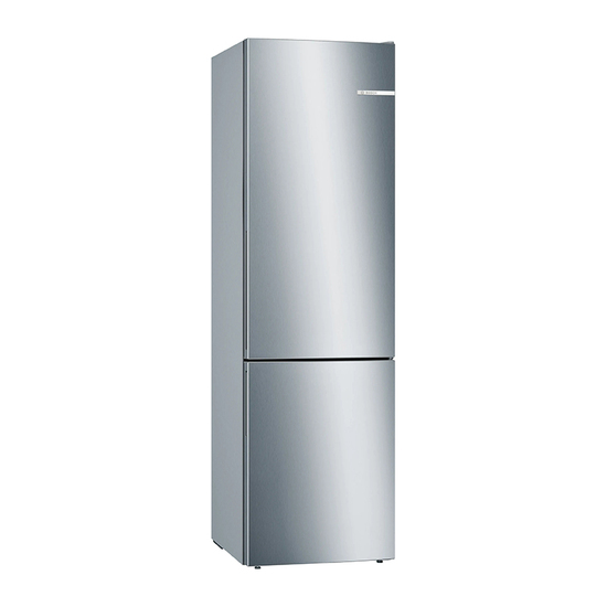 Kombinovani Frižider Bosch KGE39AICA, Low Frost, Vita Fresh, 249/94l, Inox mat, Zamrzivač doče