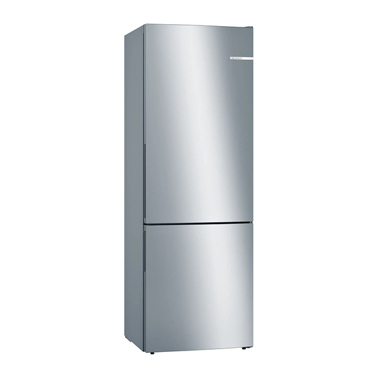 Kombinovani frižider Bosch KGE49AICA, Low Frost, 302+111 l, Siva