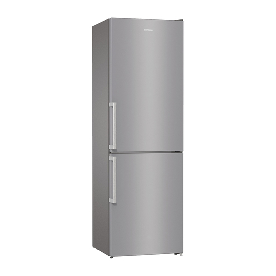 Kombinovani frižider Gorenje NRK 6192 ES5F, No Frost Plus, 204 l, 96 l, Zamrzivač dole