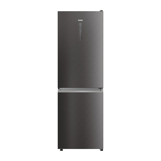 Kombinovani Frižider Haier HDW3620DNPD,  Inox, Total No Frost, 200l, 119 l