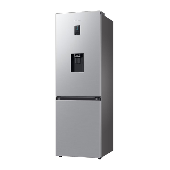 Kombinovani frižider Samsung RB34C652ESA/EK, Inverter kompresor, No Frost, 227 l, 114 l, Dispenzer za vodu, Inox