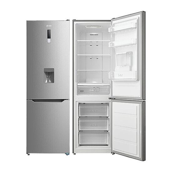 Kombinovani frižider Vox NF 4035 XE, No Frost, Multi Cooling sistem, 222 + 86 l, Inox