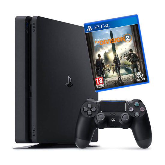 Konzola Sony Play Station 4 PS4 500GB + The Division 2