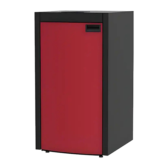 Kotao Alfa Plam COMMO COMPACT 15, Na pelet, 15 kW, Crvena