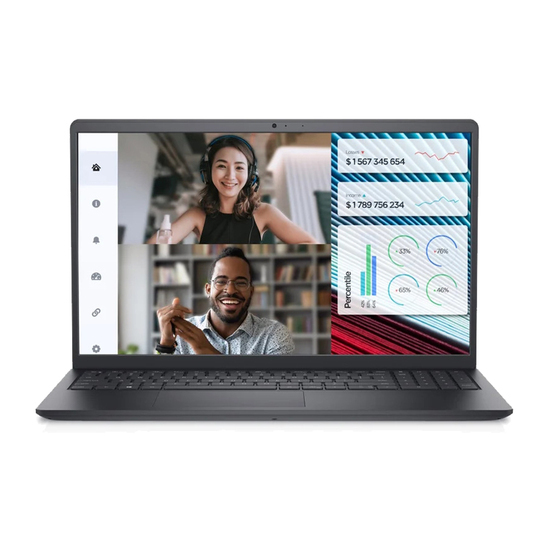 Laptop Dell NOT22752 VOSTRO 3520, 15.6'', 1920 x 1080 Full HD, Anti-glare, 120 Hz, Intel Core i5-1235U 10-Core do 4.4 GHz, Integrisana Intel Iris Xe Graphics, 16 GB RAM DDR4, 512 GB SSD