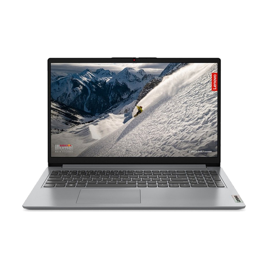 Laptop Lenovo 82V70065YA GREY IDEAPAD 1 15IGL7, 15.6'', 1920 x 1080 Full HD, Anti-glare, Intel Celeron N4120 Quad Core do 2.6 GHz, Integrisana Intel UHD 600, 8 GB RAM DDR4, 256 GB SSD