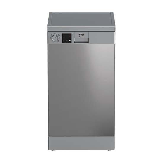 Mašina za pranje sudova Beko DVS 05025 X, 10 kompleta, širine 45 cm