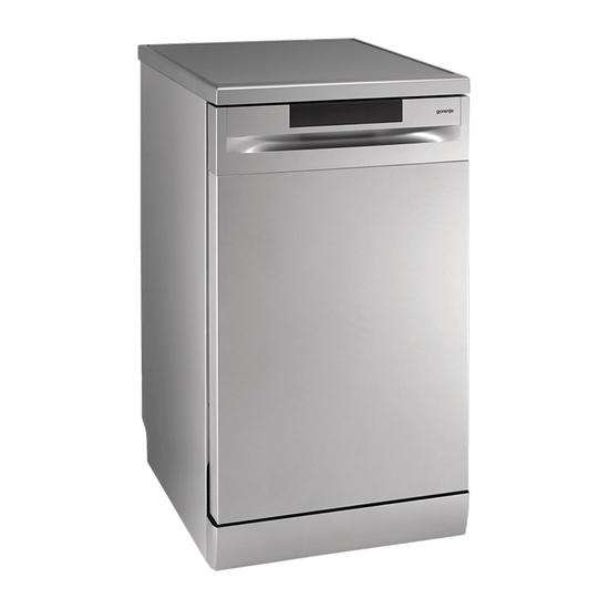 Mašina za pranje sudova Gorenje GS 520 E15 S, 9 kompleta, širine 45 cm