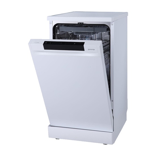Mašina za pranje sudova Gorenje GS541D10W, 11 kompleta, širine 45 cm