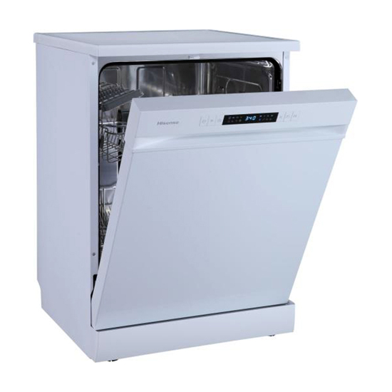 Mašina za pranje sudova Hisense HS622E10W, 13 kompleta, Širina 60 cm