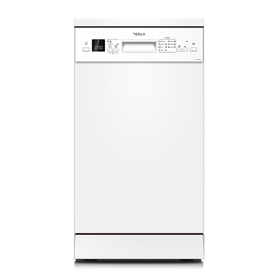 Mašina za pranje sudova Tesla WD490MW, 10 kompleta, Širina 45 cm