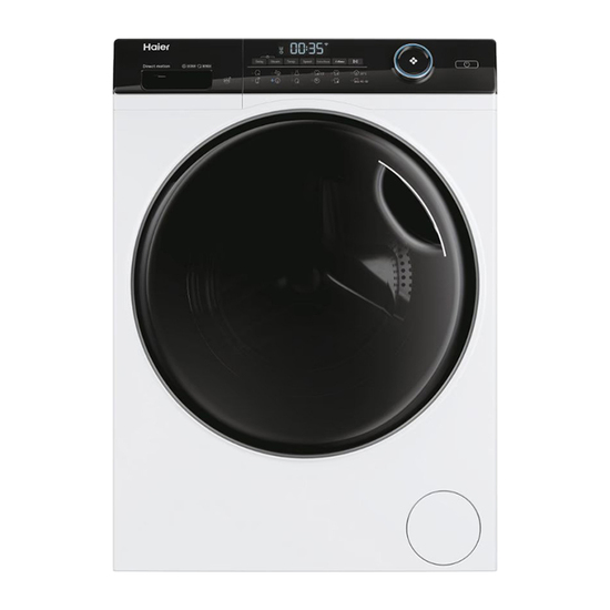 Mašina za pranje veša Haier HW80-B14959TU1-S, INVERTER motor, WiFi, 8 kg veša, 1400 o/min, Bela