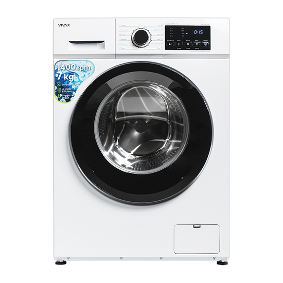 Mašina za pranje veša Vivax WFL-140712CI, INVERTER, 7 kg veša, 1400 o/min, Bela