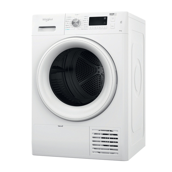 Mašina za sušenje veša Whirlpool FFT M11 82 EE, Toplotna pumpa, 8 kg veša, Bela